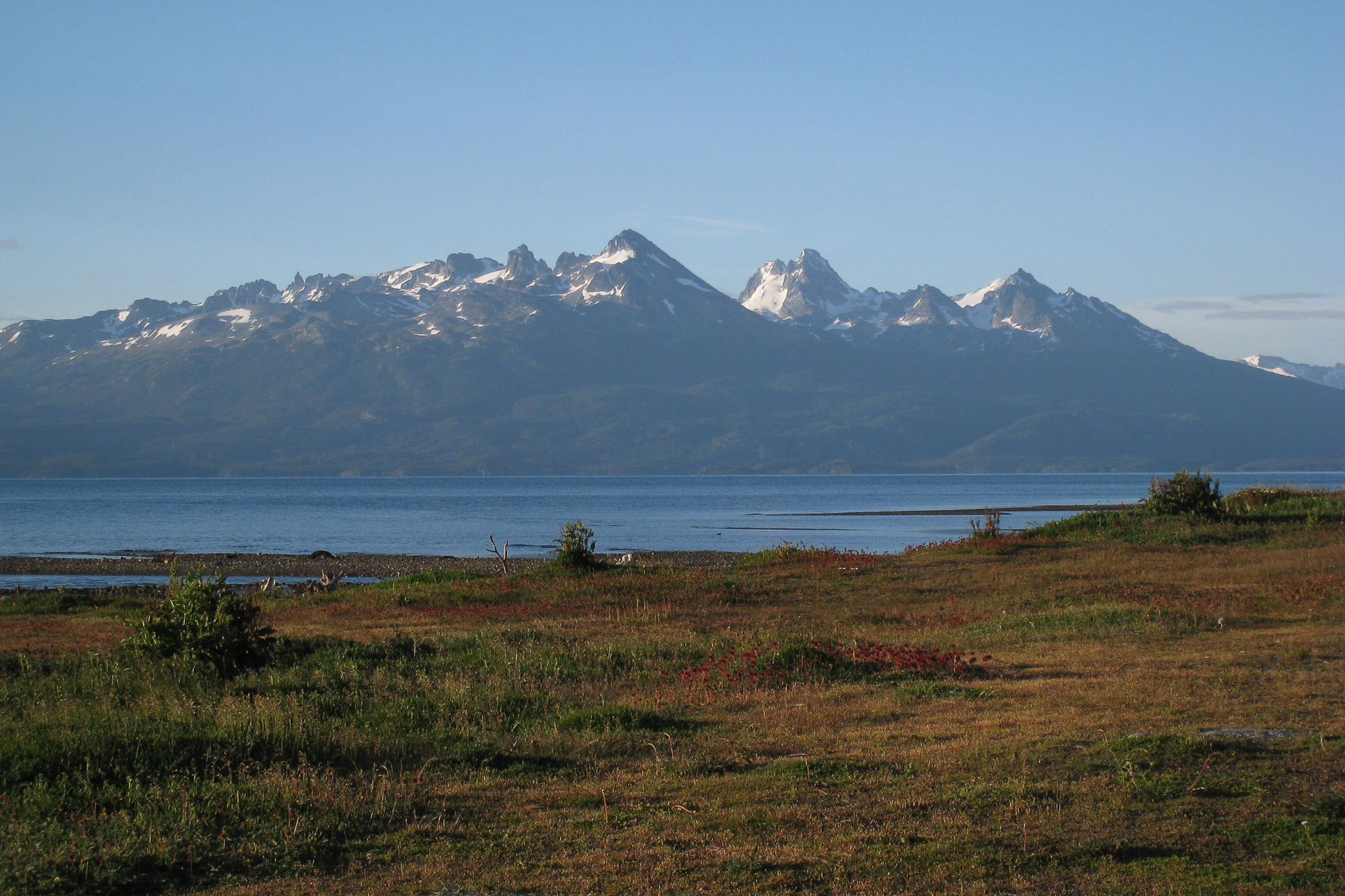 der Beagle Kanal nahe Ushuaia, der Startpunkt unserer Photosafari